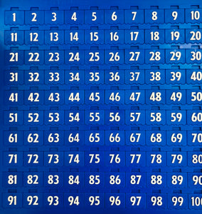C0100 - Counting Numbers 1-100 (Board sold separately)