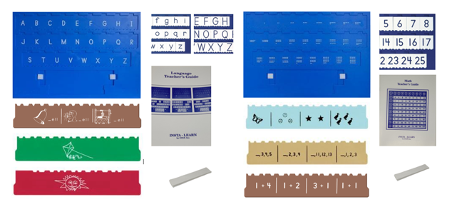 School at Home Language and Math Package for Kindergarten - Grade 1