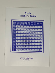Math Teachers Guide – INSTA-Learn® by Step