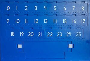 Math Board with Numbers